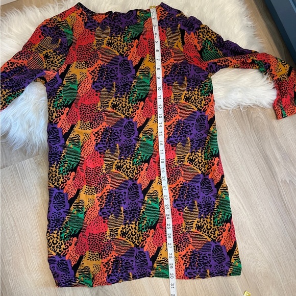 Pepaloves 80's Style Colourful Tunic Dress - Picture 8 of 9